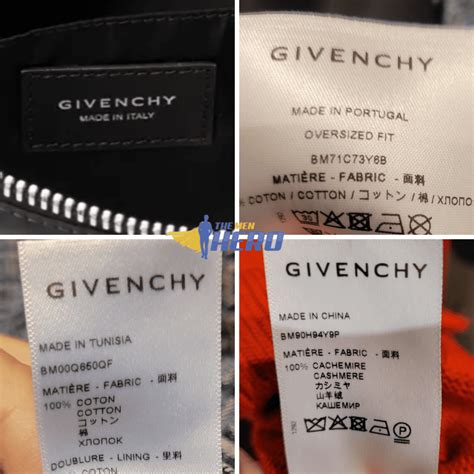 givenchy made in italy|Givenchy made in china.